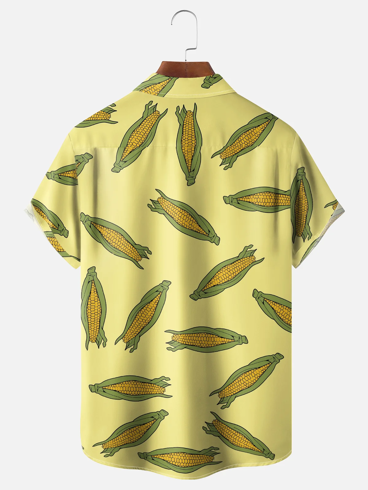 Hardaddy X Valentina Bjekovic Moisture-wicking Thanksgiving Corn Harvest Chest Pocket Casual Shirt