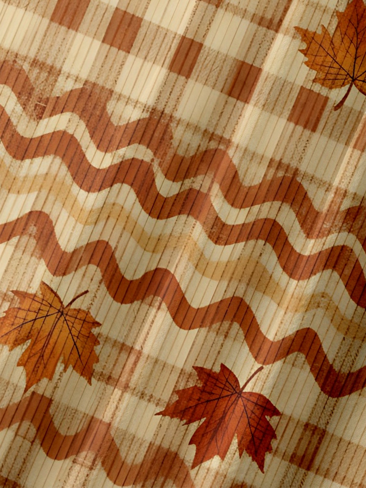 Moisture-wicking Thanksgiving Maple Chest Pocket Casual Shirt