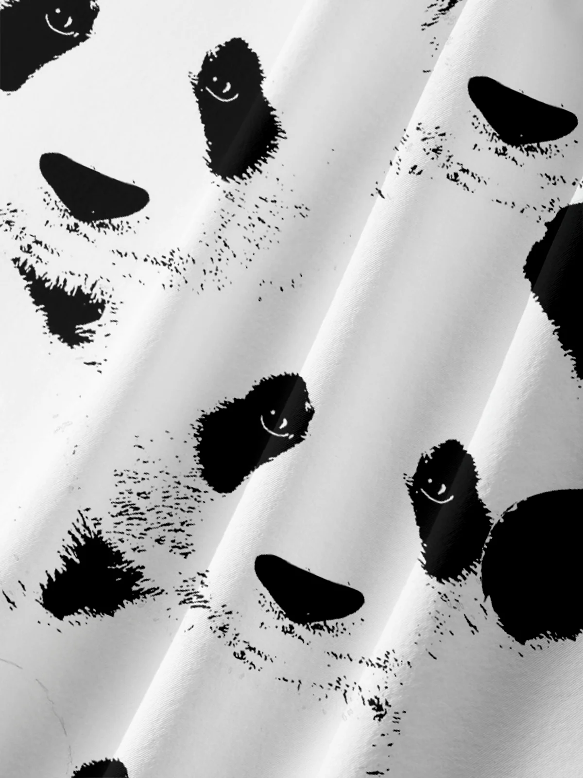 Hardaddy X Valentina Bjekovic Moisture-wicking Panda Chest Pocket Casual Shirt