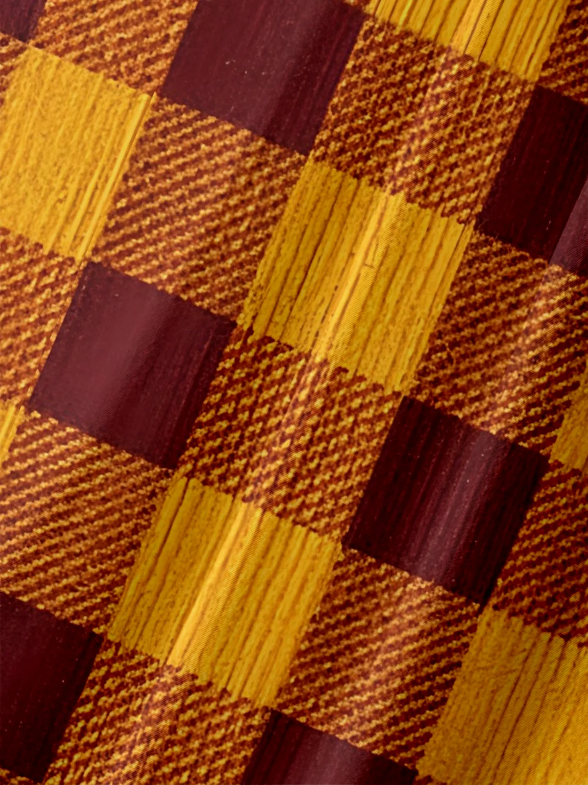 Moisture-wicking Thanksgiving Turkey Plaid Chest Pocket Casual Shirt