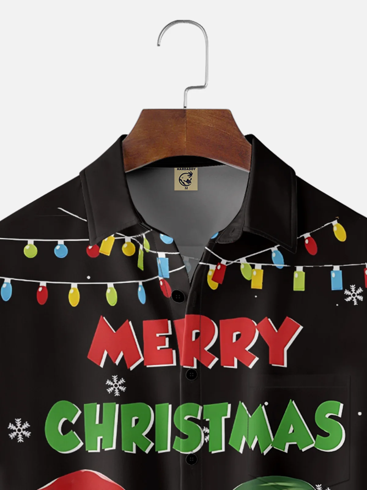 Moisture Wicking Christmas Griswold Chest Pocket Hawaiian Shirt