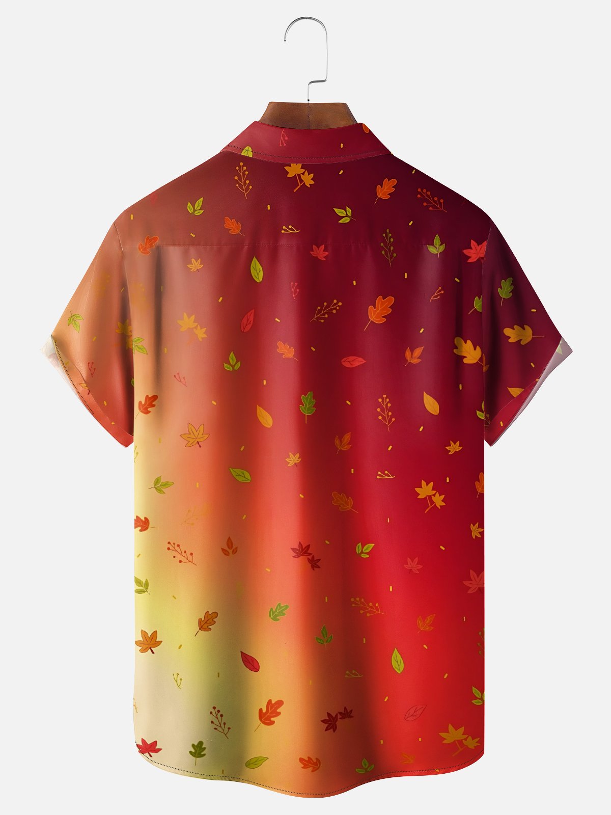 Moisture-Wicking Thanksgiving Turkey Airplane Battle Chest Pocket Hawaiian Shirt