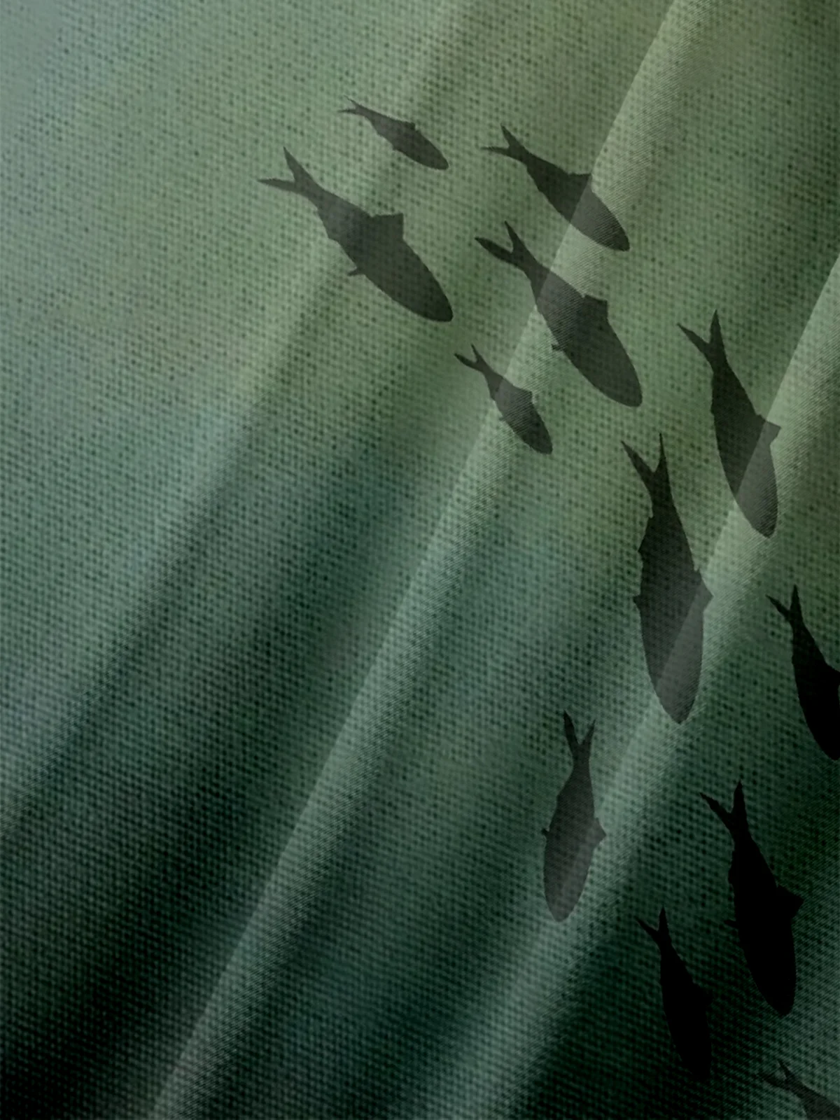 Moisture-wicking Bigfoot Fishing Art Chest Pocket Casual Shirt