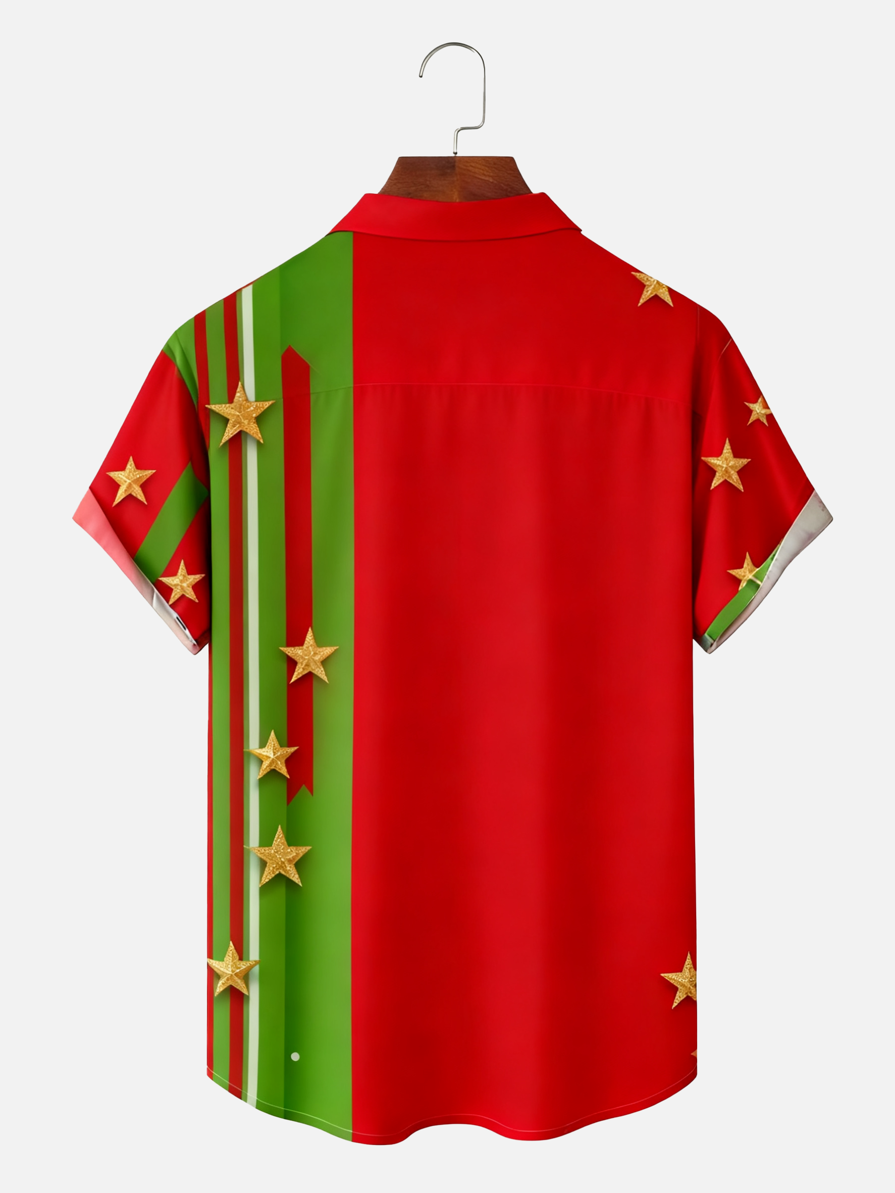 Moisture-wicking Christmas Story Leg Lamp Chest Pocket Holiday Shirt