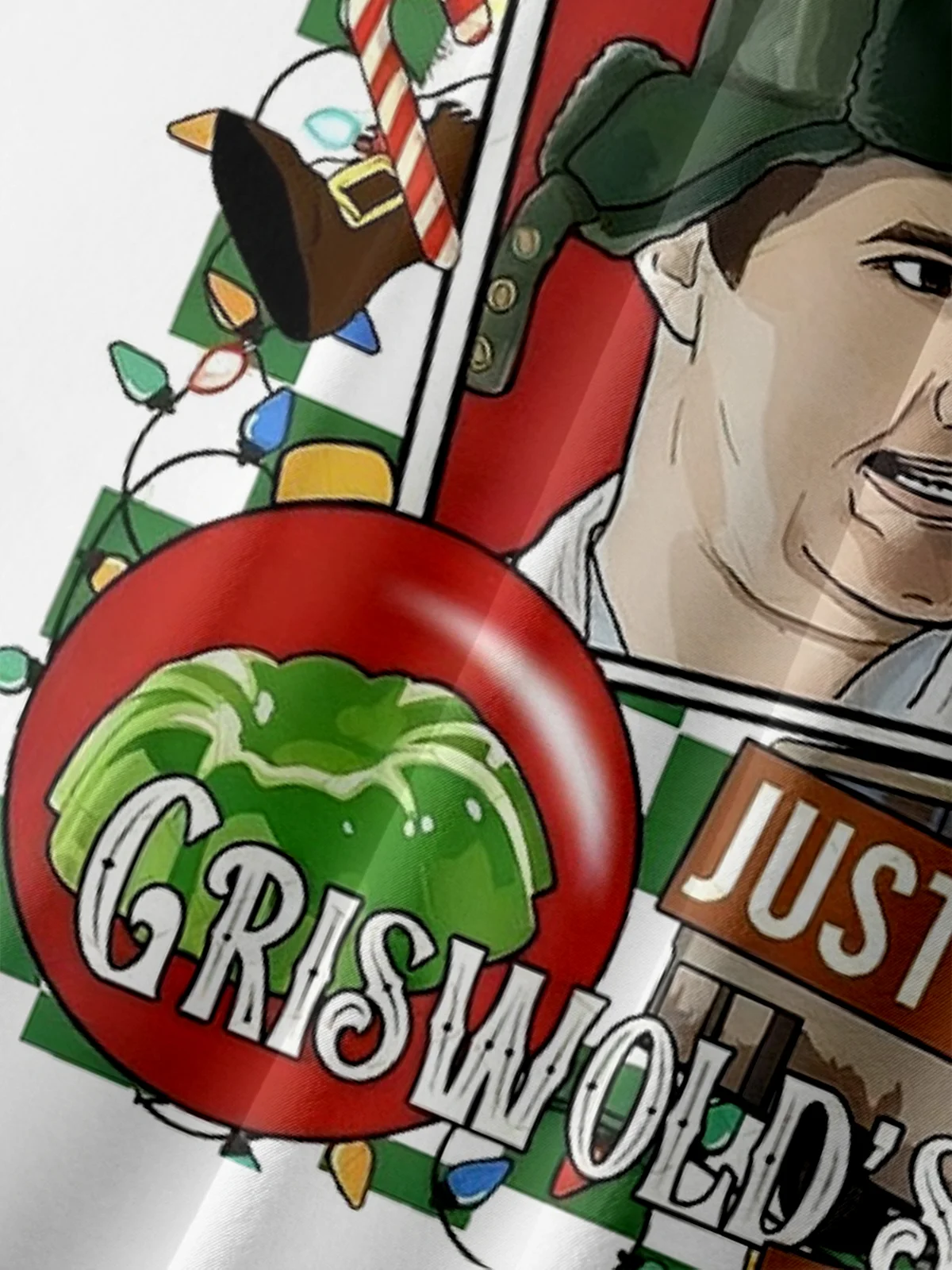 Moisture Wicking Merry Christmas Griswold Hawaiian Shirt with Chest Pocket