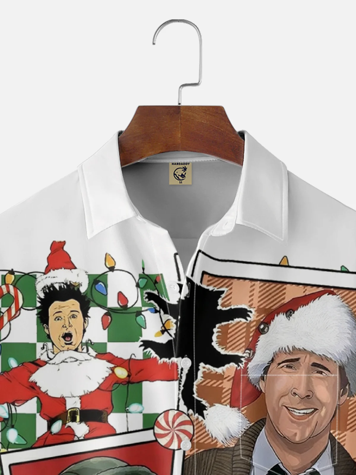 Moisture Wicking Merry Christmas Griswold Hawaiian Shirt with Chest Pocket