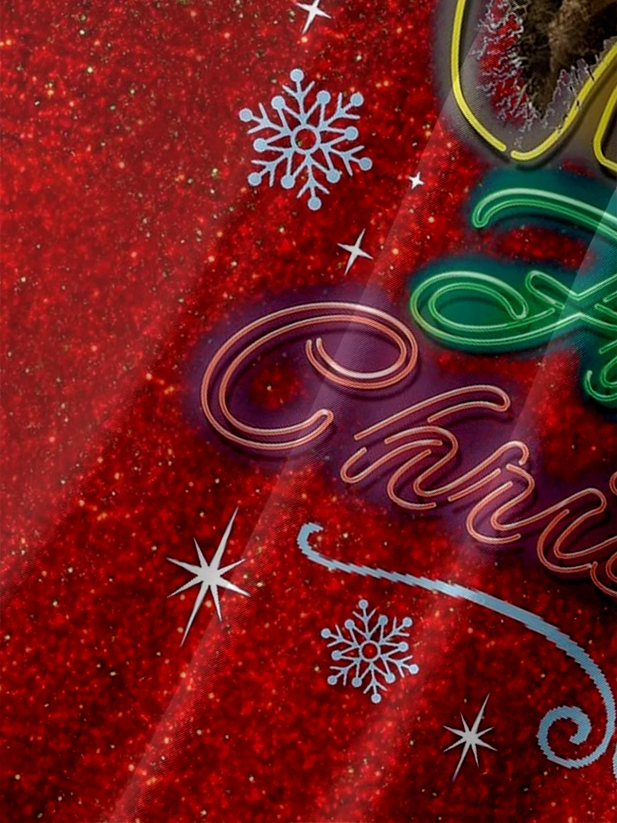 Moisture-wicking Christmas Tree Car Gradient Colors Chest Pocket Casual Shirt