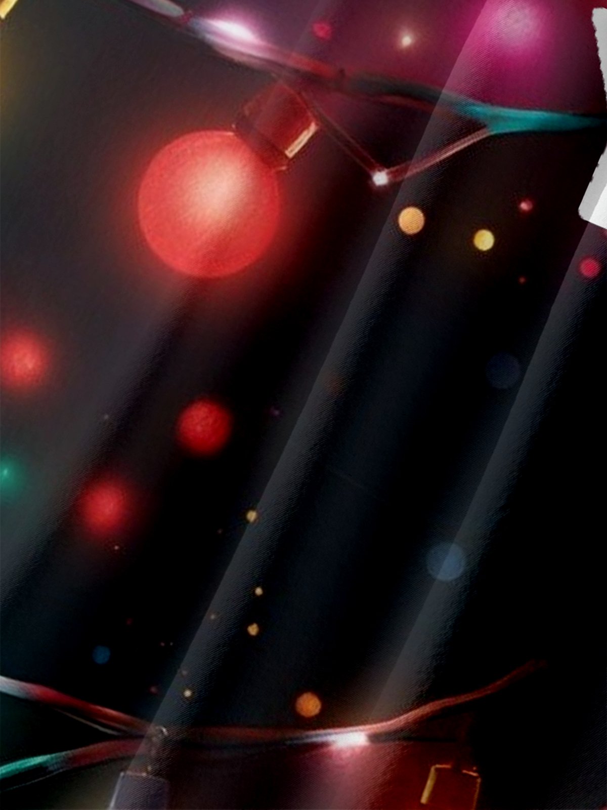 Moisture-wicking Christmas Lighting Yippee Ki Yay Chest Pocket Holiday Shirt