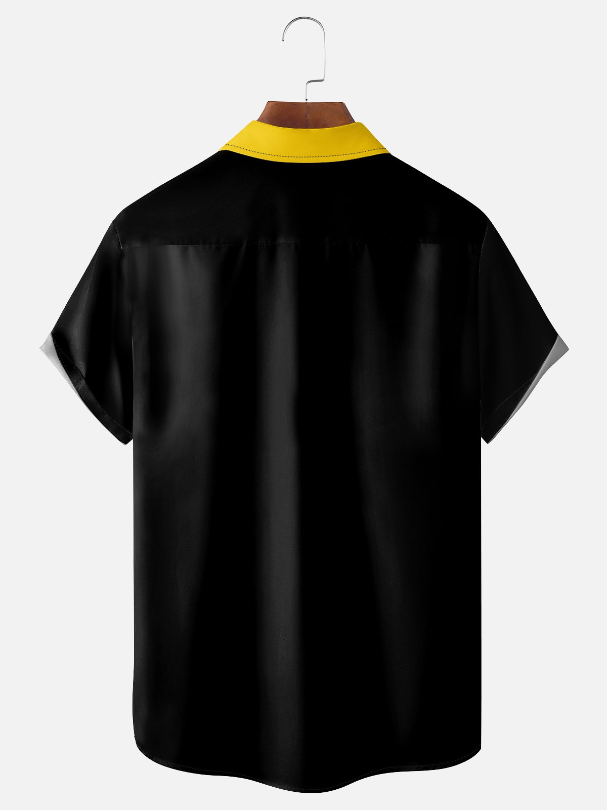 Moisture-wicking American Football Pittsburgh Art Steelers Holiday Chest Pocket Bowling Shirt