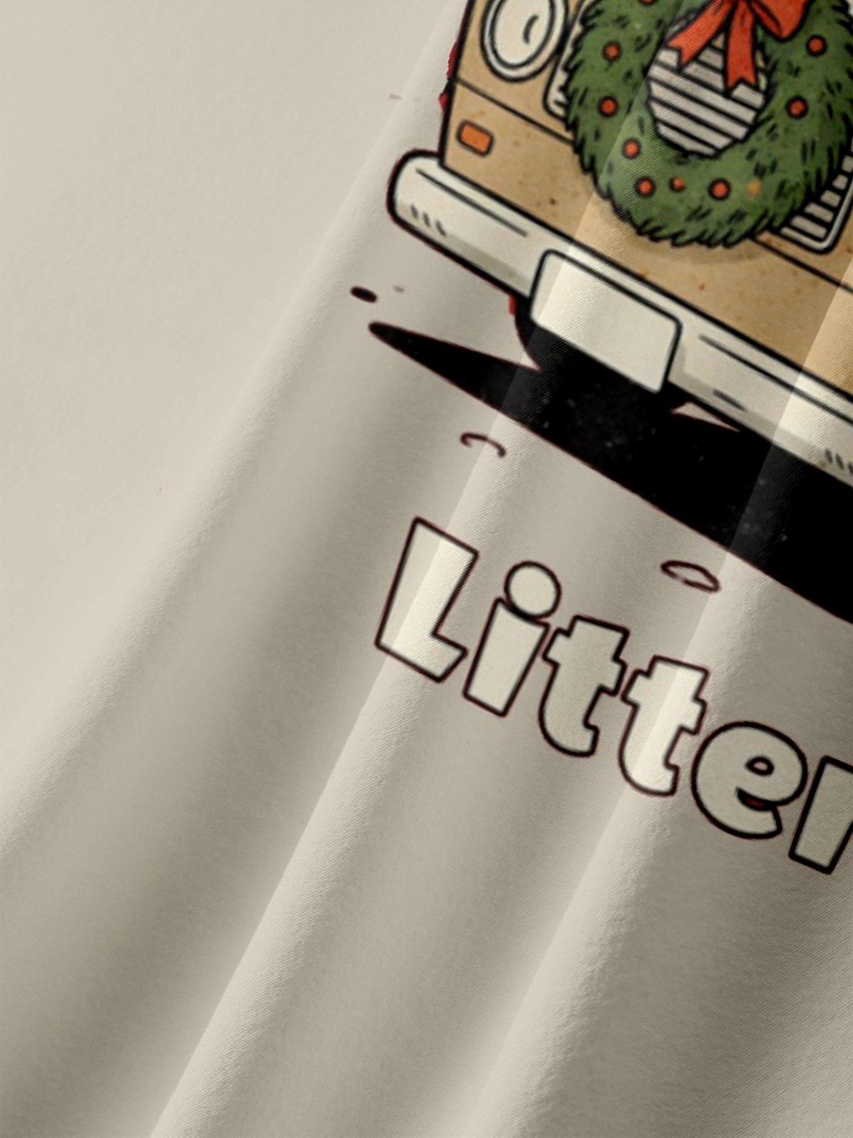 Moisture Wicking Fun Christmas Cat Chest Pocket Hawaiian Shirt