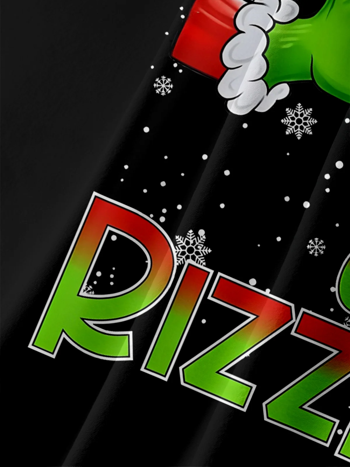 Moisture-wicking Merry Christmas Skibidi Rizzmas Chest Pocket Holiday Shirt