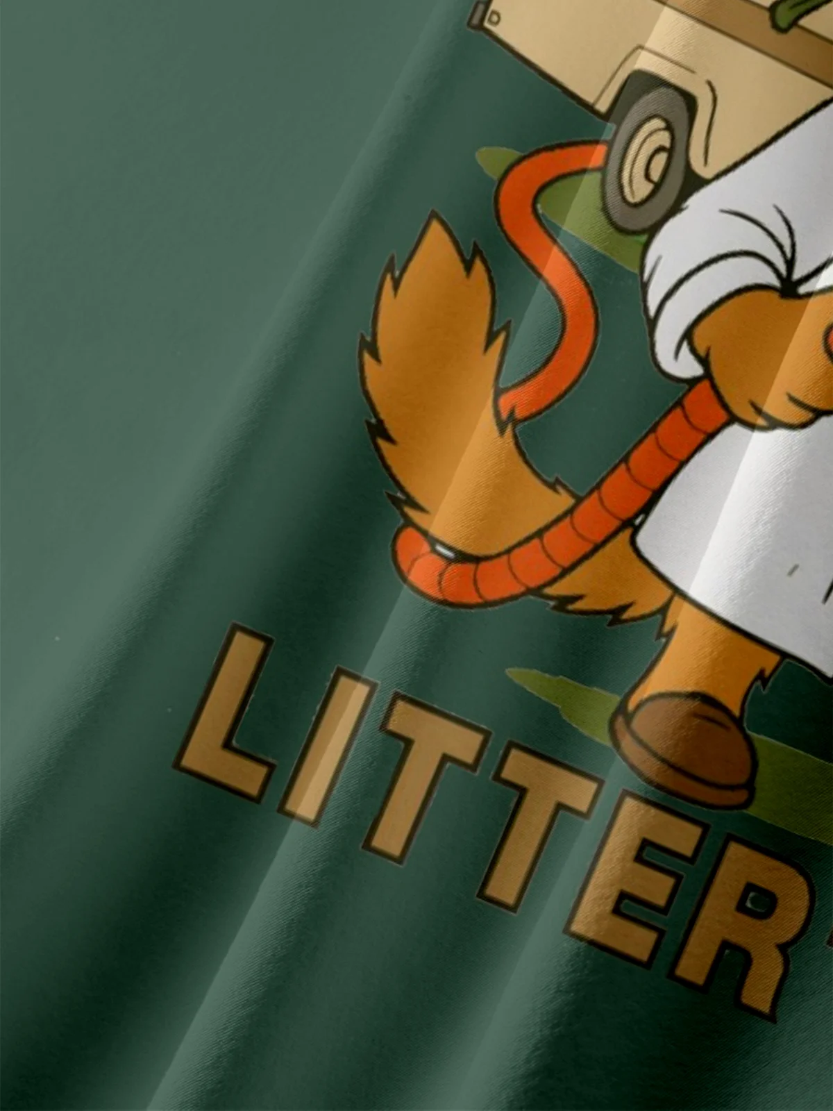 Moisture Wicking Crazy Christmas Vacation Eddie Cat Chest Pocket Hawaiian Shirt