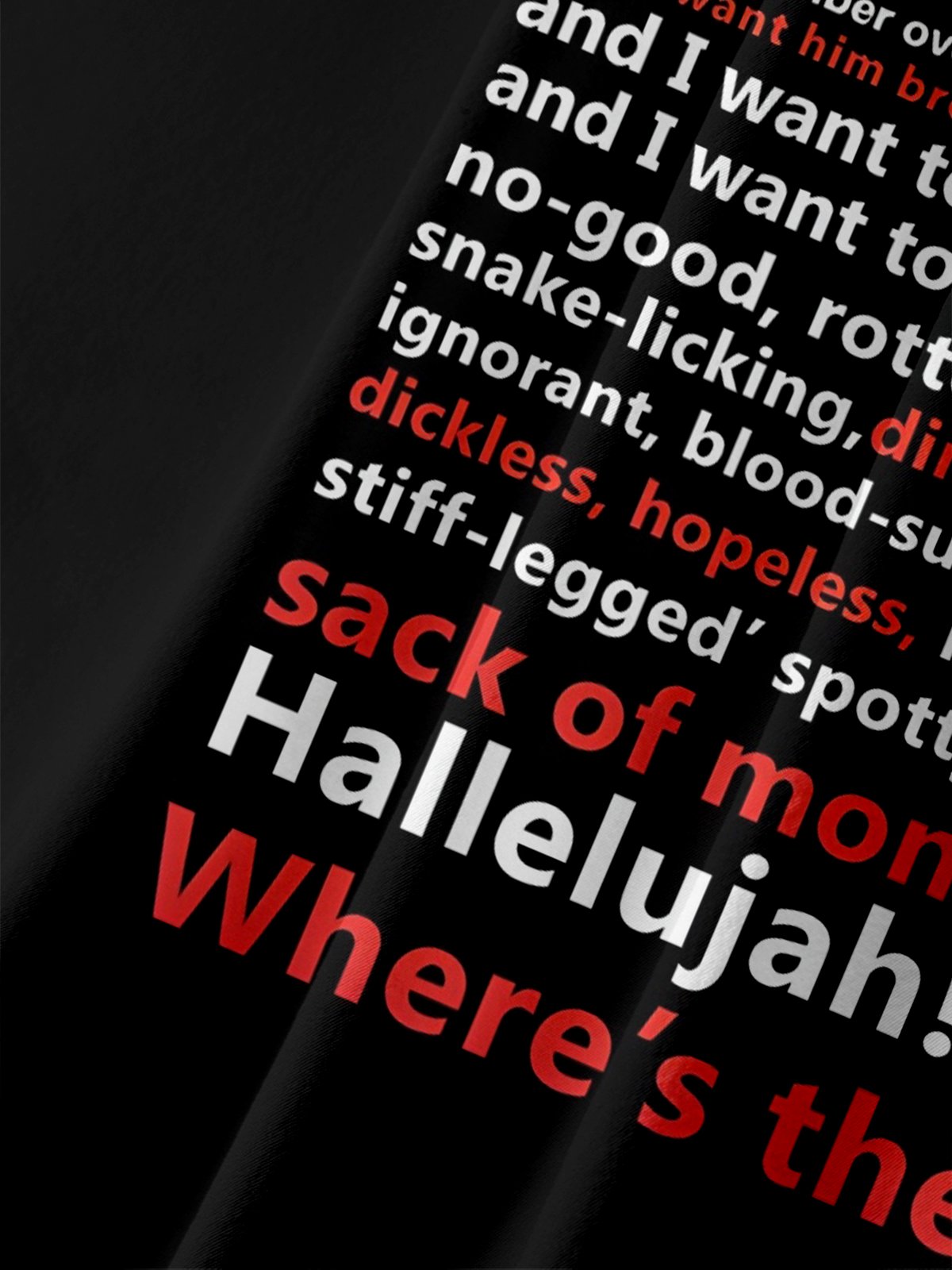 Moisture Wicking Christmas Story Slogan Chest Pocket Holiday Shirt