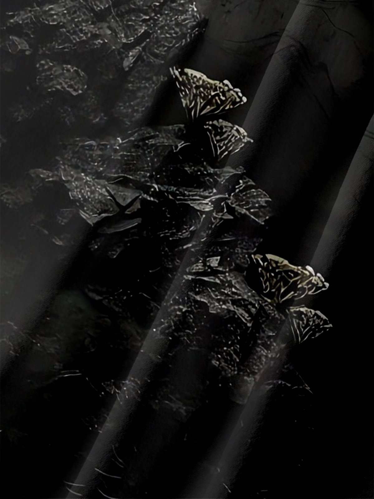 Moisture Wicking Bamboo Plant Chest Pocket Holiday Hawaiian Shirt