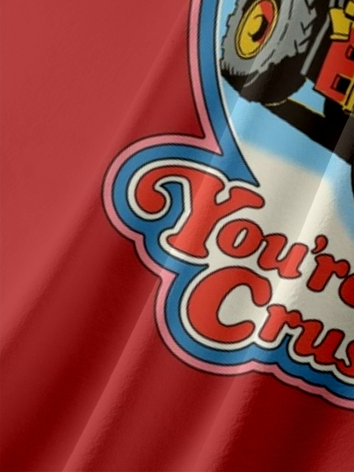 Moisture-wicking Valentine's Day You're My Crush Chest Pocket Casual Shirt