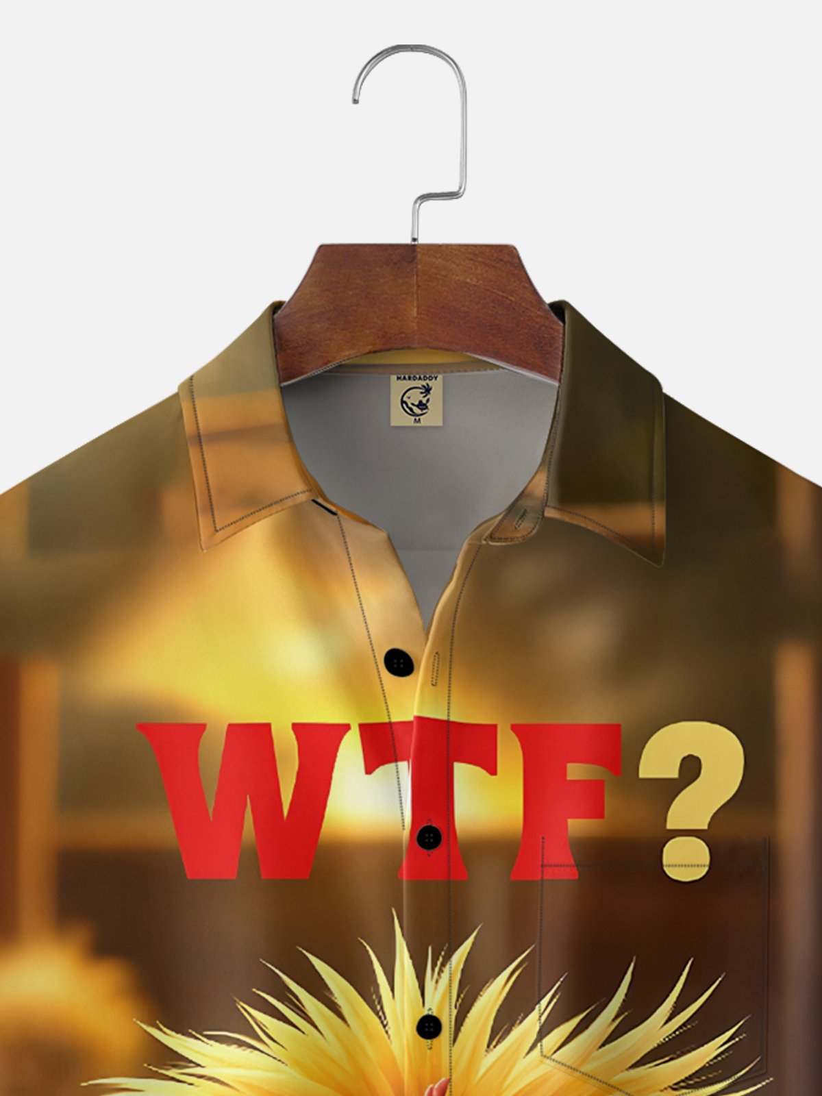 Moisture Wicking Fun Chicken Chest Pocket Holiday Shirt