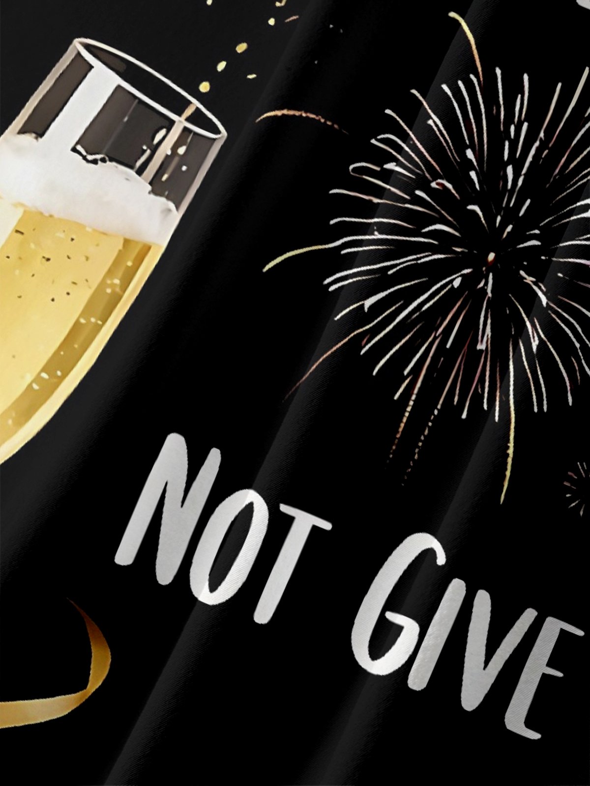 Moisture-wicking New Year Resolution Not Give A Duck Chest Pocket Casual Shirt