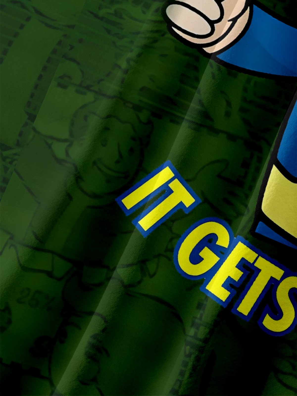 Moisture-wicking Hang In There It Gets Worse Chest Pocket Casual Shirt