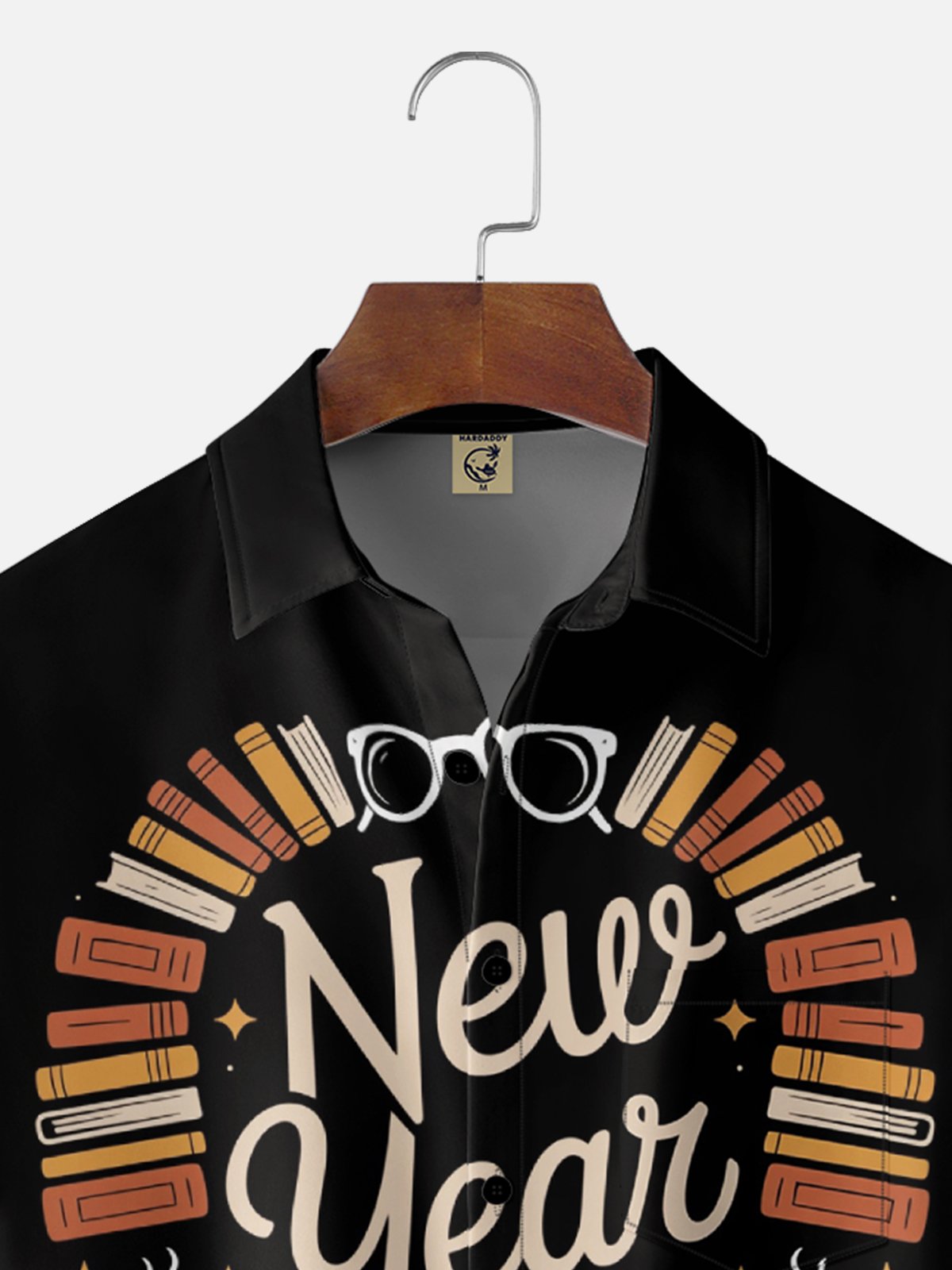 Moisture Wicking  New Year New Chapter Chest Pocket Holiday Shirt