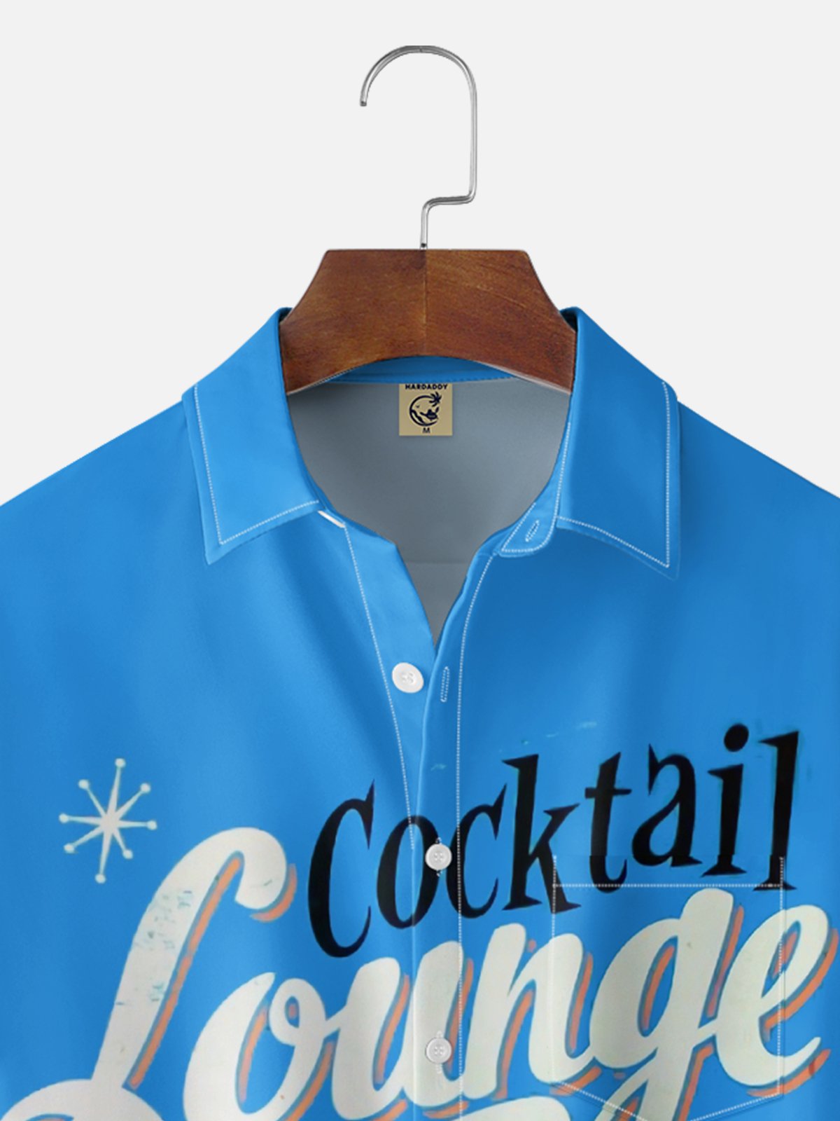 Moisture-wicking Cocktail Lounge Best Martini Chest Pocket Hawaiian Shirt