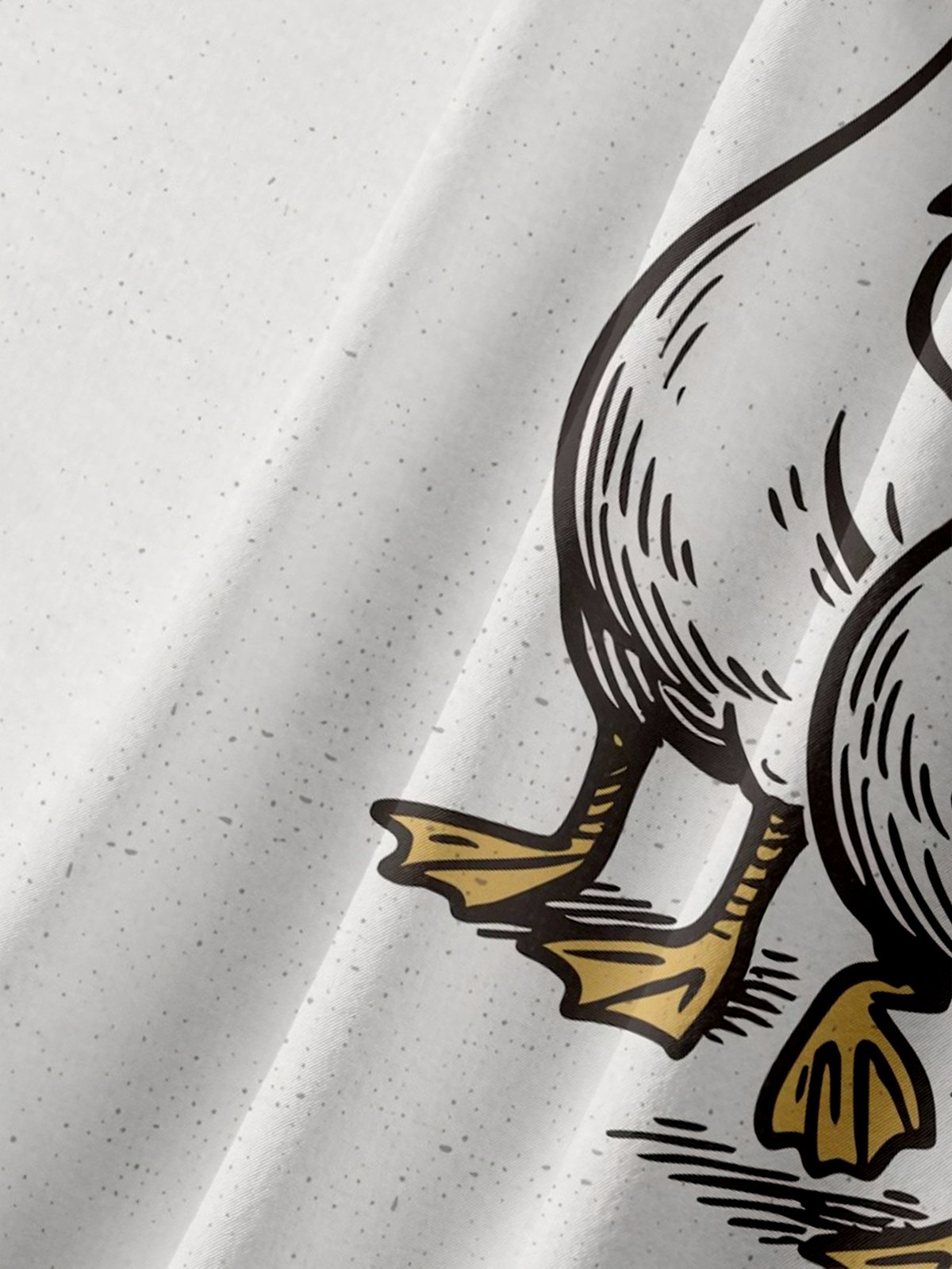 Moisture-wicking Just A Love Goose Valentine‘s Day Color Chest Pocket Casual Shirt