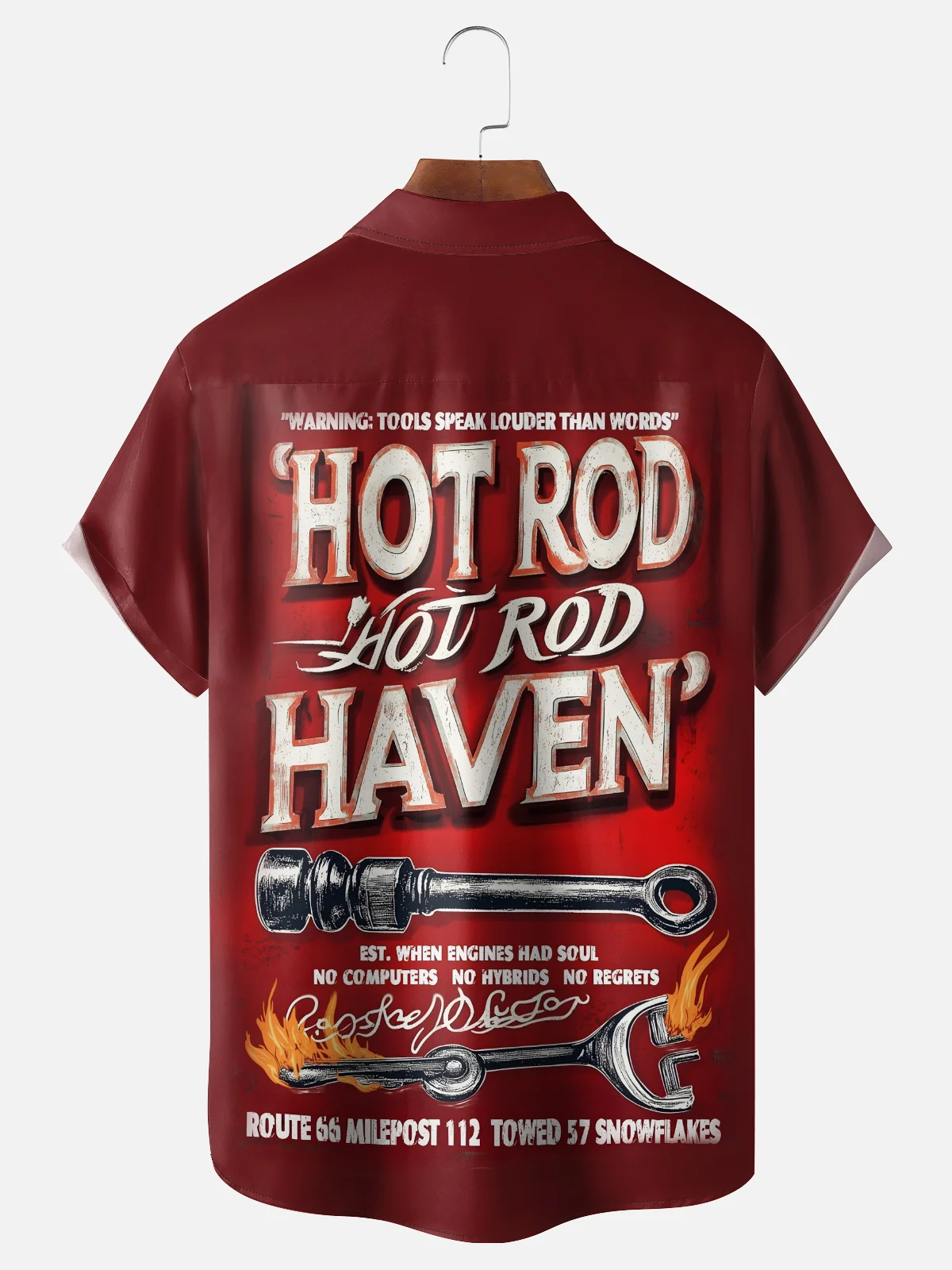 Moisture Wicking Parts Tools Chest Pocket Holiday Shirt