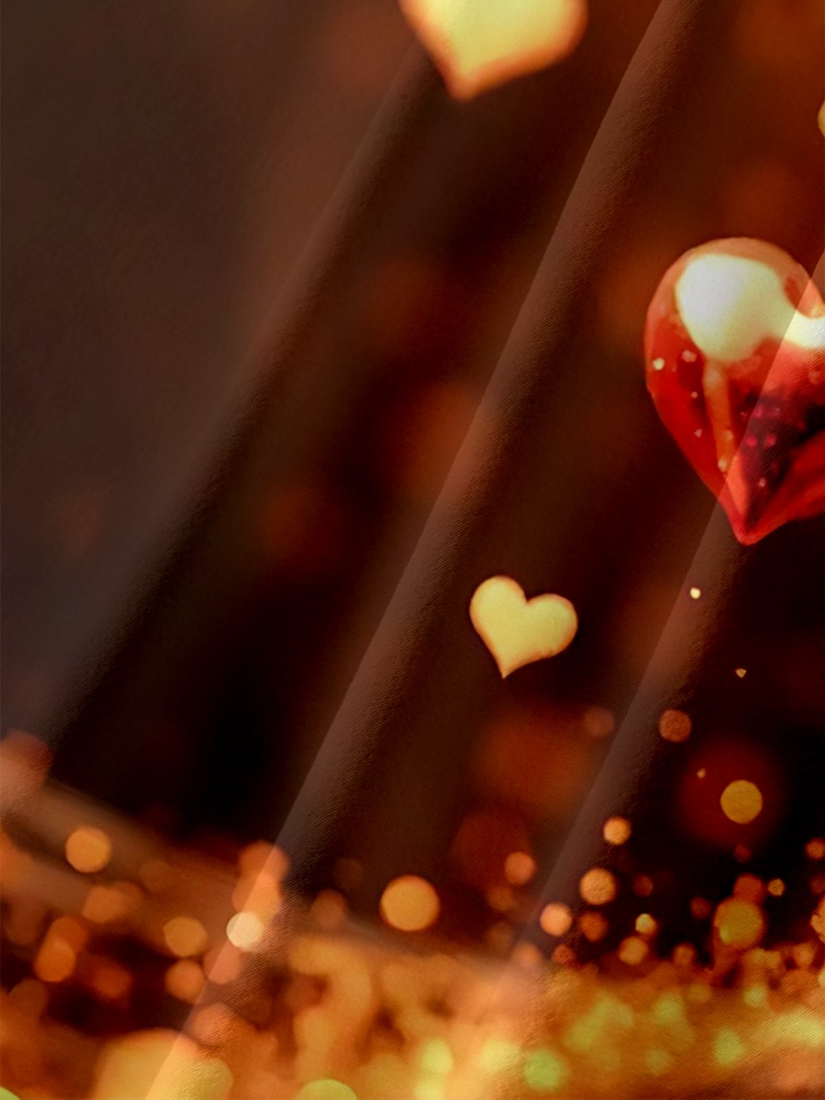 Moisture-wicking Valentine's Day Heart Shape Chest Pocket Casual Shirt