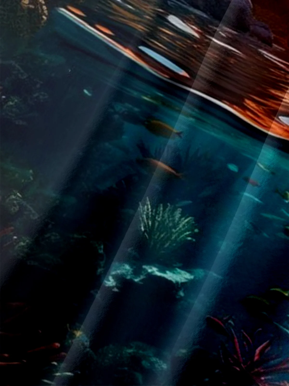 Moisture-wicking Dreamy Beach Sunset Scenery Chest Pocket Hawaiian Shirt