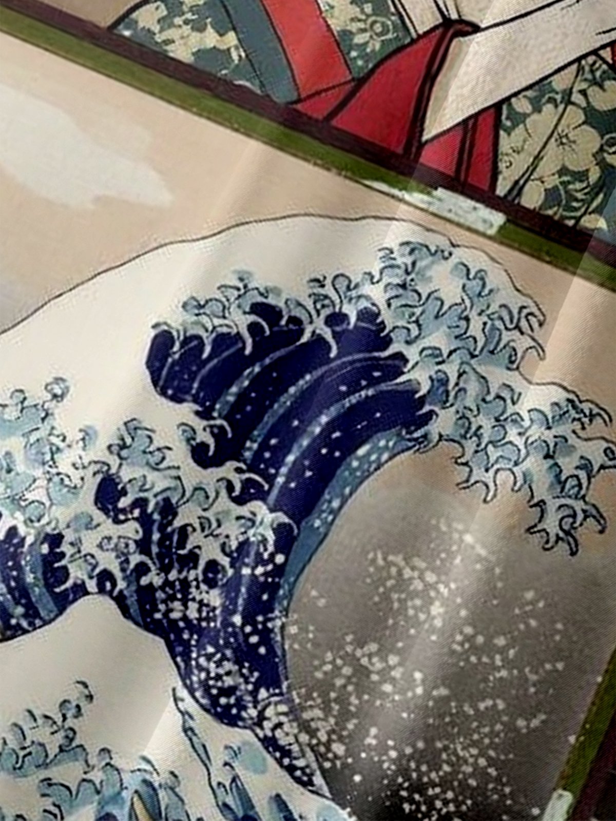 Moisture-wicking Ukiyo-e Woman Yelling At A Cat Chest Pocket Casual Shirt