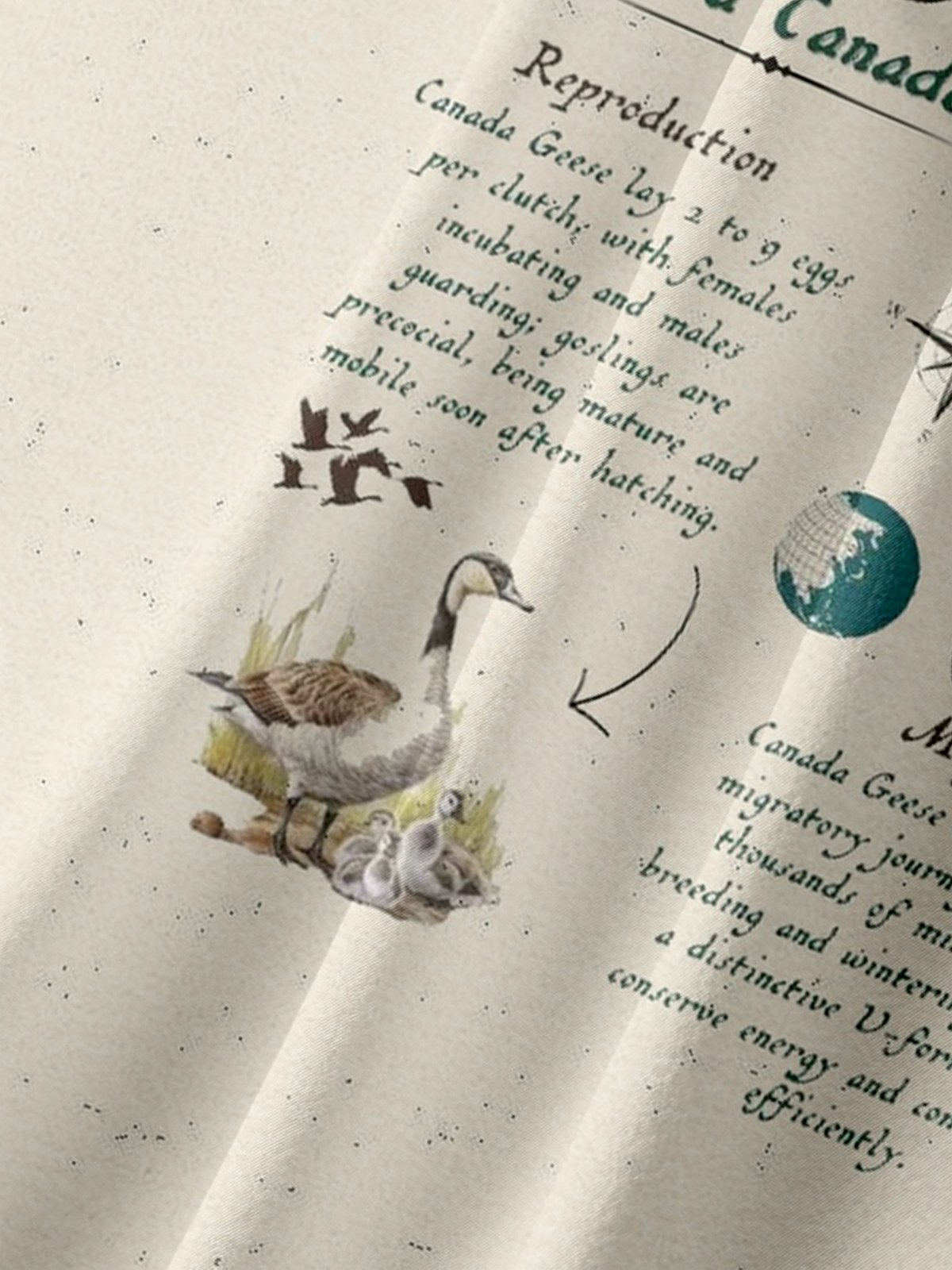 Moisture-wicking Canada Goose Maple Leaf Chest Pocket Casual Shirt