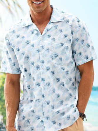 Hardaddy® Cotton Leaf Aloha Shirt