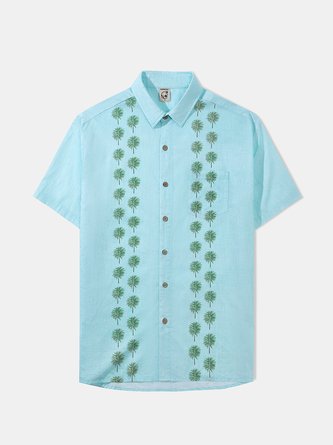 Hardaddy® Cotton Plants Guayabera Shirt