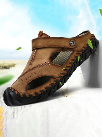 Men's Baotou Breathable Outdoor Beach Sandals