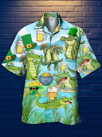 St. Patrick's Day Short Sleeve Resort Shirt