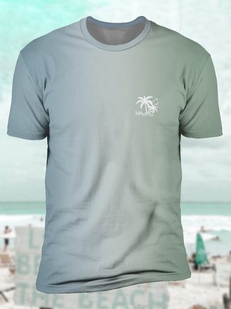 Ombre Coconut Crew T-Shirt