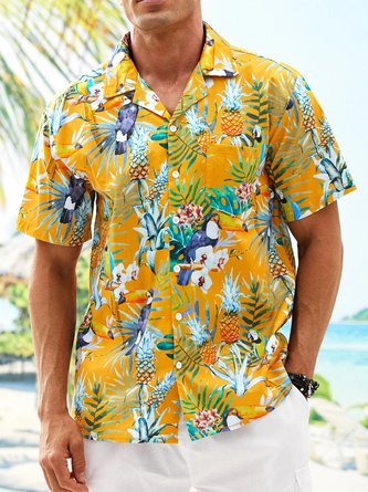Hardaddy® Cotton Toco Toucan Aloha Shirt