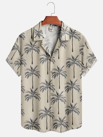 Vacation Coconut Tree Aloha Shirt