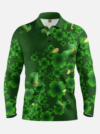 St. Patrick's Day Short Sleeve Vacation Polo Shirt