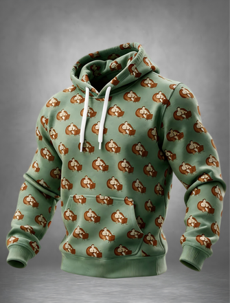 Figure Kangaroo Pocket Hoodie Sweatshirt