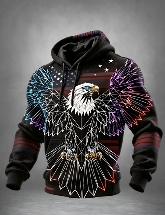 Mighty Eagle Kangaroo Pocket Hoodie Sweatshirt