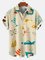 Men's Cocktail Graphic 50s Style Shirt