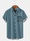 Father and Son Graphic Men's Casual Short Sleeve Shirt