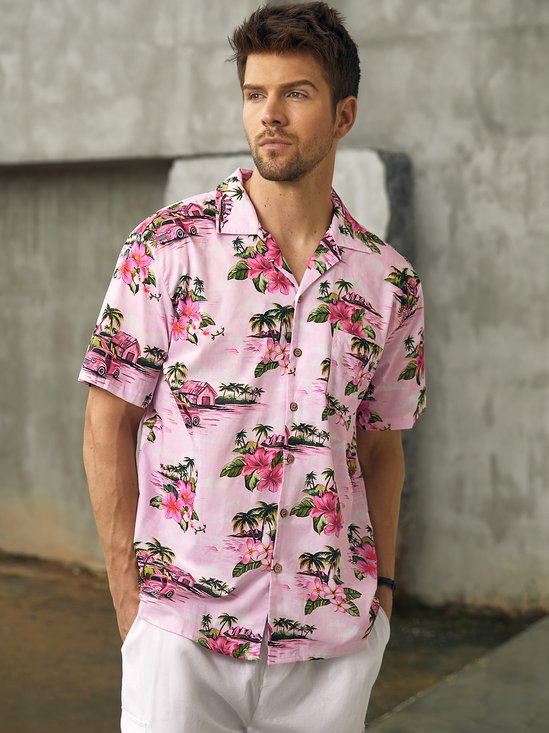 Hardaddy® Cotton Paradise Cove Aloha Shirt