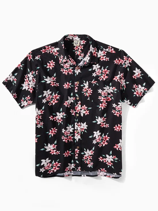 Hardaddy® Cotton Plumeria Oxford Shirt