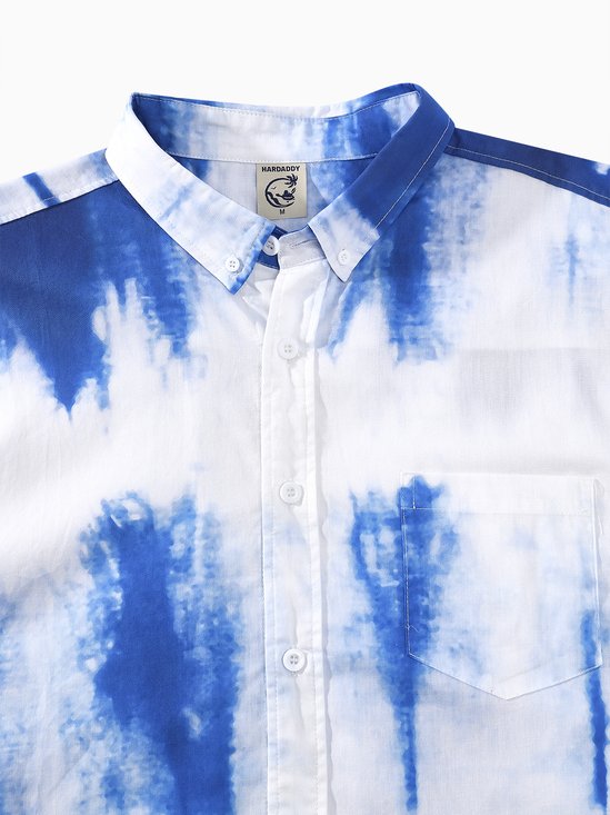 Hardaddy® Cotton Tie-Dye Oxford Shirt