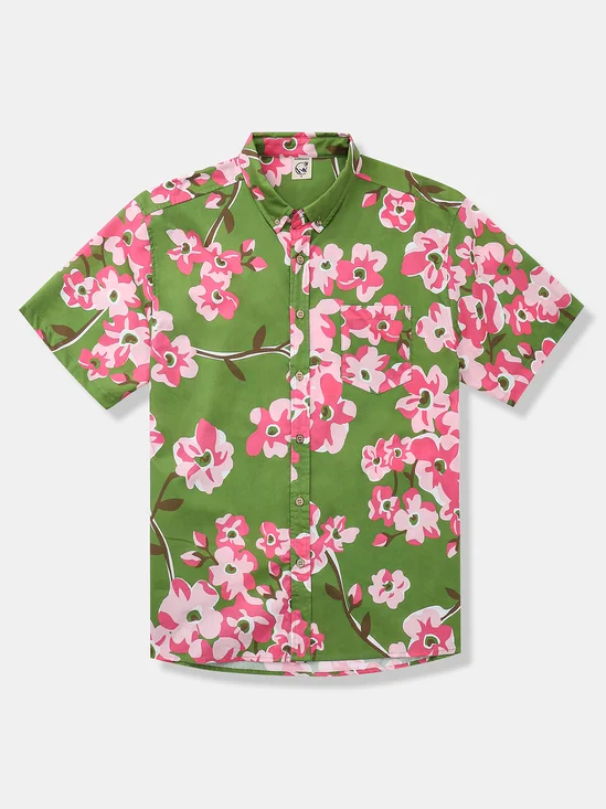 Hardaddy® Cotton Floral Oxford Shirt