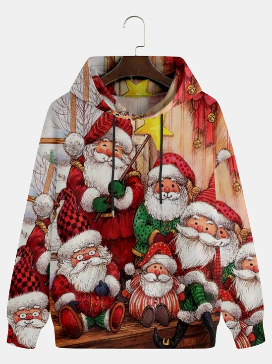 Santa Claus Hoodie Sweatshirt