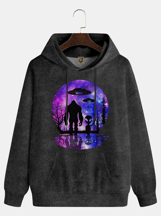 Wild Man Alien Hoodie Sweatshirt