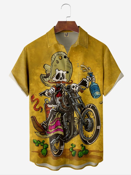 DAVID LOZEAU X HARDADDY® TIJUANA DRUNK BIKER SHIRT