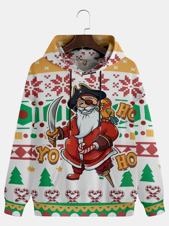 Christmas Santa Claus Casual Hoodie